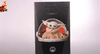 Sideshow : Open the box de la figurine Hot toys de Grogu (1/4)