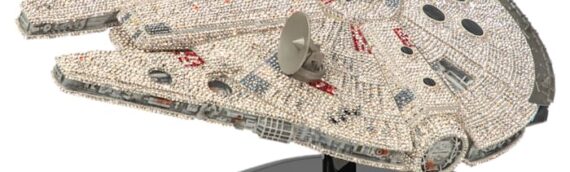 Swarovski : Le Faucon Millenium brille de mille éclats