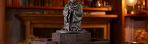 Kotobukiya – La célèbre “Fontaine Yoda” de Lucasfilm déclinée en statue