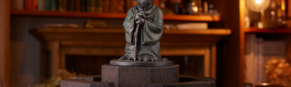 Kotobukiya – La célèbre « Fontaine Yoda » de Lucasfilm déclinée en statue