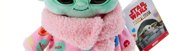 Mattel  : Une peluche de Grogu spéciale St Valentin