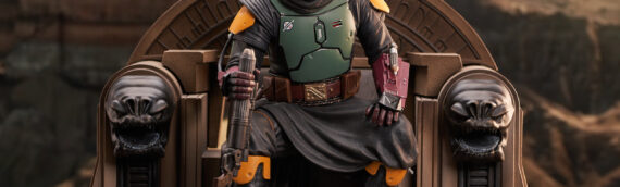 Gentle Giant – Boba Fett on Throne Premier Collection Statue
