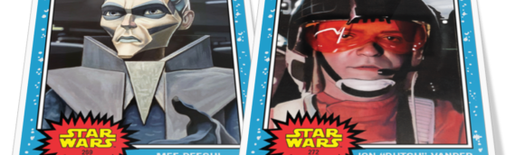 Topps Living Set : Gold Leader et Mee Deechi pour cette nouvelle semaine.
