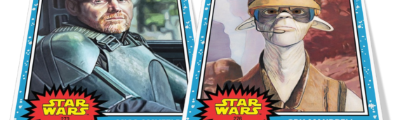 Topps Living set : Mayfeld et un pilote de pod racer pour cette nouvelle semaine.