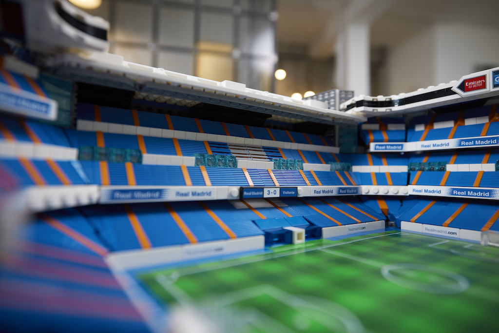 Le stade Santiago Bernabéu du Real Madrid disponible en Legos