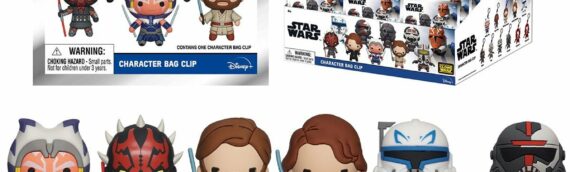 Star Wars: The Clone Wars – Une série de figurine porte clé de la dernière saison
