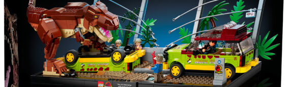 LEGO Jurassic Park – 76956 T.rex Breakout : Hommage au premier film de Steven Spielberg