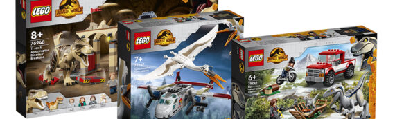 LEGO – Les nouveaux sets Jurassic World arrivent !