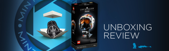 [Mintinbox Open the Box] LEGO Star Wars 75327 Luke Skywalker « Red 5 » Helmet