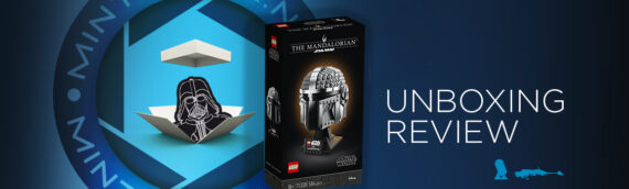 [Mintinbox Open the Box] LEGO Star Wars 75328 The Mandalorian Helmet