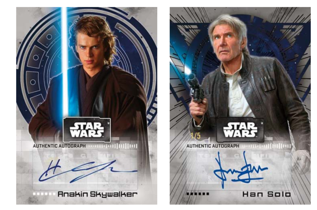 TOPPS Star Wars Signatures Series 2022 Mintinbox
