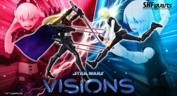 S.H. Figuarts – Star Wars Visions Am & Karre Action Figures