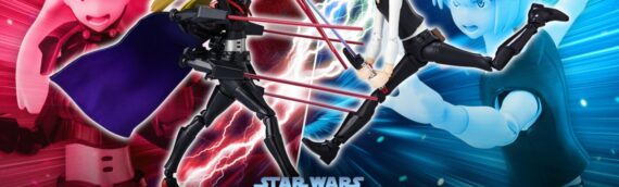 S.H. Figuarts – Star Wars Visions Am & Karre Action Figures