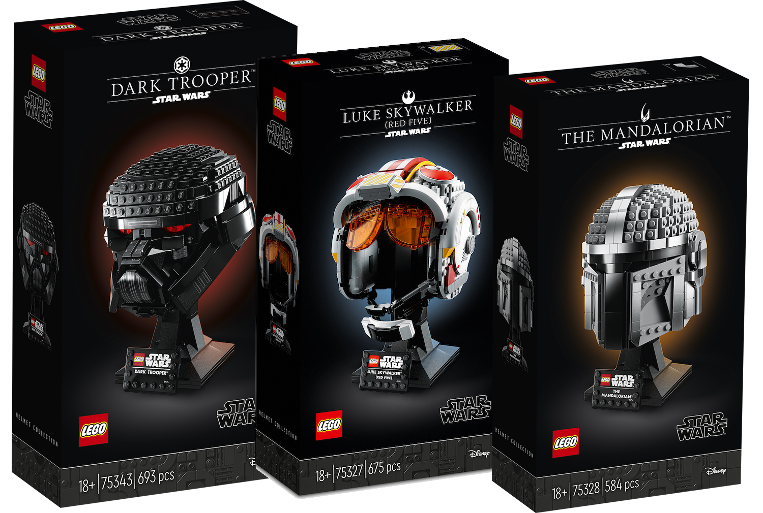 Le casque du Dark Trooper™ LEGO STAR WARS 75343