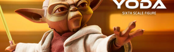 Sideshow Collectibles – Yoda Sixth Scale Figure The Clone Wars animated