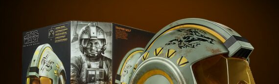 HASBRO – Star Wars The Black Series Casque de Trapper Wolf