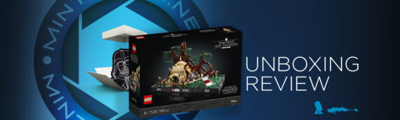 [Mintinbox Open the Box] REVIEW 75330 LEGO Star Wars Dagobah Jedi Training Diorama