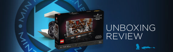 [Mintinbox Open the Box] REVIEW LEGO Star Wars 75339 Death Star Trash Compactor Diorama