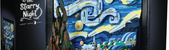 LEGO dévoile le nouveau set “LEGO Ideas 21333 The Starry Night”