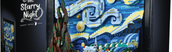 LEGO dévoile le nouveau set « LEGO Ideas 21333 The Starry Night »