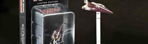 Atomic Mass Games – Star wars Celebration : En exclusivité, un nouveau vaisseau pour le jeu Xwing