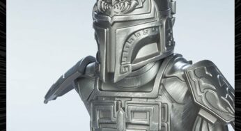 Sideshow Collectibles – Star Wars Celebration Boba Fett Silver Bust par Unruly Industries™