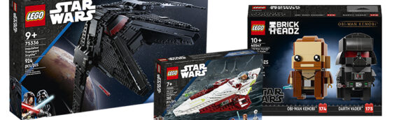 LEGO Star Wars – Les 2 premiers sets tirés de Obi-Wan Kenobi arrivent en aout !!!