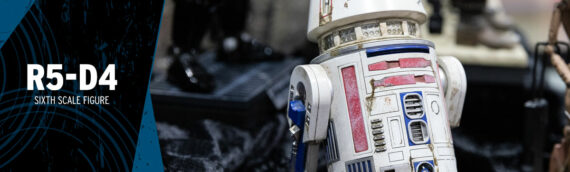 SDCC 2022 – HOT TOYS : R5-D4 Sixth Scale Figure