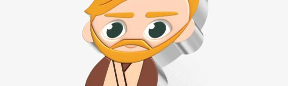 New Zealand Mint : Le Chibi coin du maitre jedi Obi-Wan Kenobi