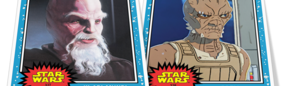 Topps : Ki-Adi Mundi et Drell pour cette nouvelle semaine dans la collection Living Set