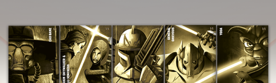 Topps : Le cinquième set de cartes “Nexus” consacré à The Clone Wars