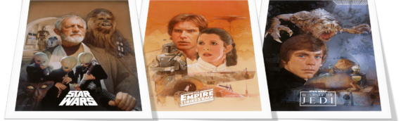 BNG : La trilogie originale à l’honneur pour ces 3 nouvelles lithographies