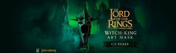 PARTENAIRES – Pure Arts The Witch-king of Angmar 1:1 Art Mask disponible en précommande