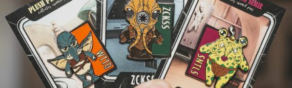 Chez Fab’ – Graphisme et Pop Culture : 3 nouveaux pin’s sont en vente