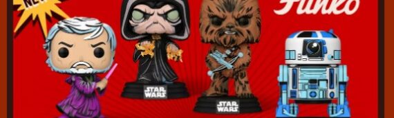 Funko Pop : 4 nouveaux personnages “Retro Series”