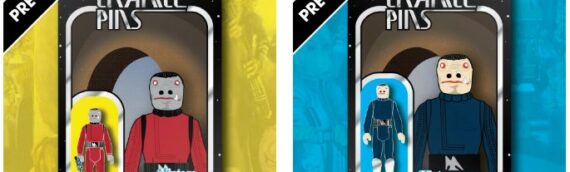 Leftcoast Graphics : Les deux versions de Snaggletooth en pin’s