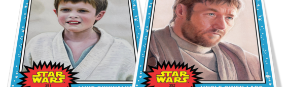 Topps Living Set : L’oncle Owen et le jeune Luke pour cette nouvelle semaine