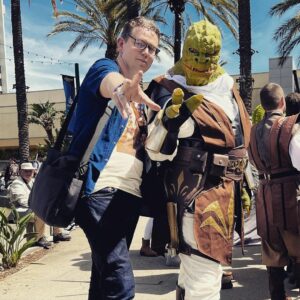 Cavan Scott & Master Sskeer - Star Wars Celebration 2022