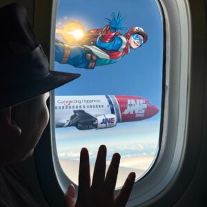 Flying Joni of JNE