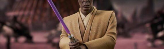 Gentle Giant : Le buste Animated de Mace Windu