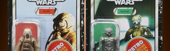 Hasbro – Retro Collection : Le pack 4-LOM et Zuckuss
