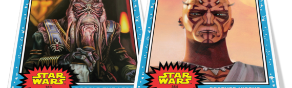 Topps Living set : Poogle le bref et Frère Viscus pour cette nouvelle semaine