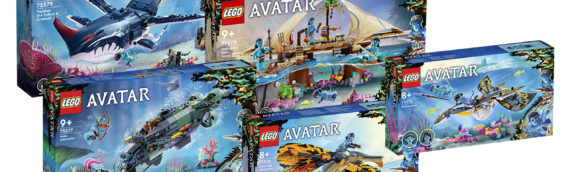 LEGO – La gamme Avatar s’agrandit avec des sets tirés du nouveau film !