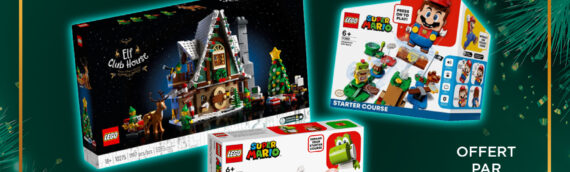 CONCOURS – Calendrier de l’avent : Jour 5 : Trois sets offert par LEGO