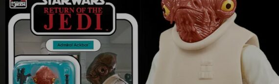 Hasbro : La figurine Black Series de l’amiral Ackbar disponible à la vente