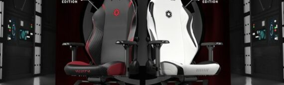 SecretLab : Deux nouveaux fauteuils aux couleurs de l’Empire