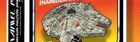 Leftcoast Graphics : Le pin’s du Faucon Millenium
