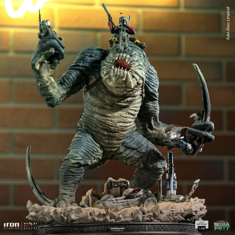 Iron Studios Star Wars Boba Fett & Rancor 1/20eme Mintinbox