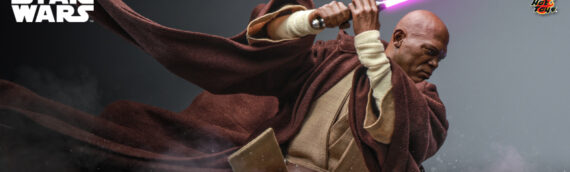 HOT TOYS – Mace Windu AOTC Sixth Scale Figures