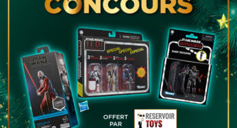 CONCOURS – Calendrier de l’avent : Jour 17 : Deux figurines TVC et une figurine Black Series offertes par la boutique Reservoir Toys